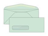 Pastel Green Digital Window Envelopes