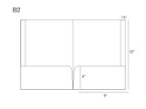 Custom Folders with Your Logo- Foil Stamped - FL1002