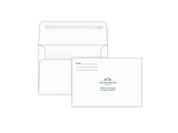 White self seal A7 envelope with peel-and-seal flap White self seal A7 envelope with peel-and-seal flap