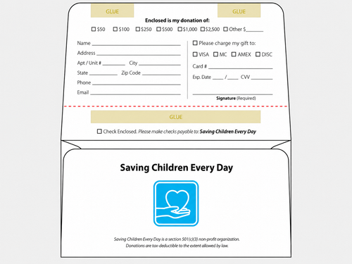 tear off remittance envelope back