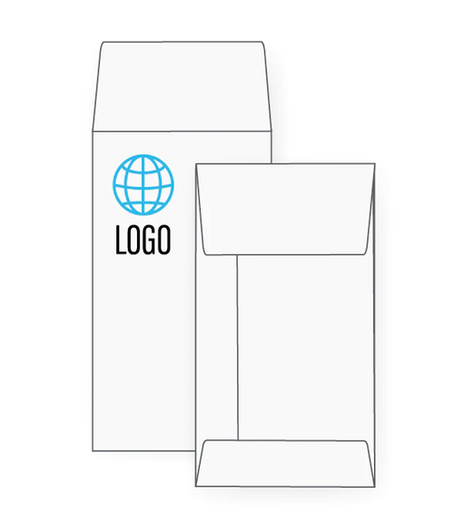 Custom #7 Coin Envelope White - EN1081 Custom #7 Coin Envelope White - EN1081