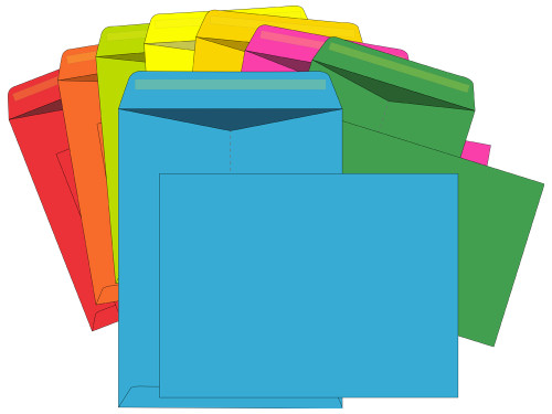 Catalog Envelopes 9 x 12 - Bright Colors - EB1510