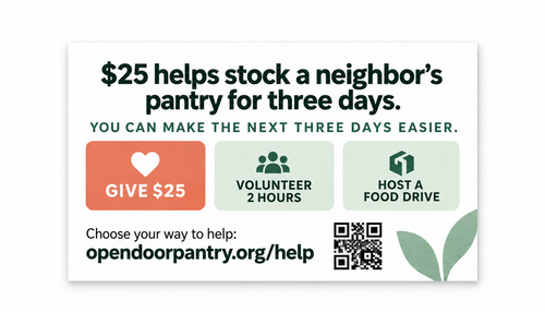nonprofit business card back
