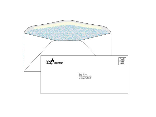 PRINTED - #9 Custom Security Envelopes - EN1029 PRINTED - #9 Custom Security Envelopes - EN1029