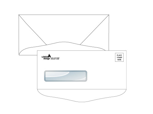 Custom Reverse Flap Security Envelopes - EN1118 Custom Reverse Flap Security Envelopes - EN1118