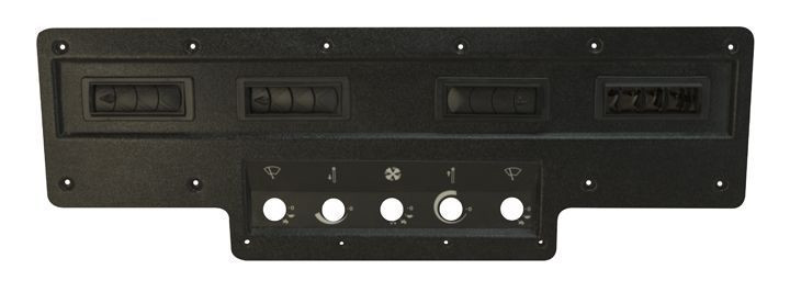 A/C Control Bezel Black For John Deere 4030 4040 ++ Tractors #AH118028