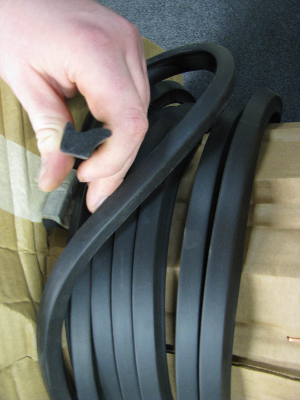 H Shaped Window Seal W O Adhesive