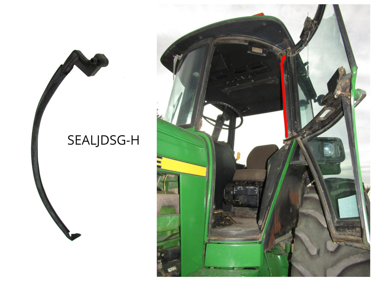 Complete Seal Kit - John Deere 30 Series - Tractor Interior Upholstery LLC