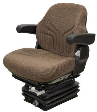 John Deere 30-55 Series Mechanical Suspension Seat Replacement For Sound-Gard Cab with Original Hydraulic Suspension