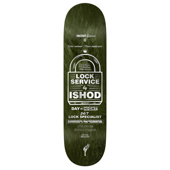 REAL SKATEBOARDS ISHOD ON LOCK DECK - 8.38