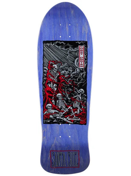 SANTA CRUZ O'BRIEN PURGATORY REISSUE DECK - 9.85