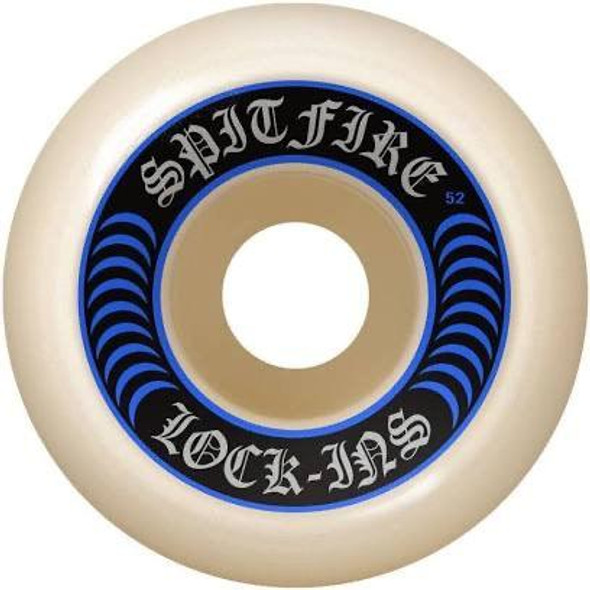 SPITFIRE FORMULA FOUR LOCK INS 99D WHEELS - (52/53/54/55MM)