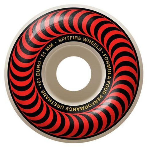 SPITFIRE FORMULA FOUR CLASSIC WHEELS (101D) - (51MM)