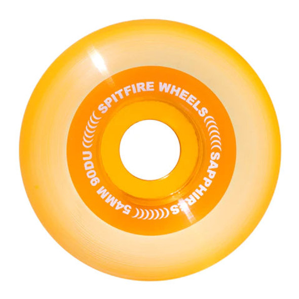 SPITFIRE 90D SAPPHIRES CLEAR/ORANGE 54MM
