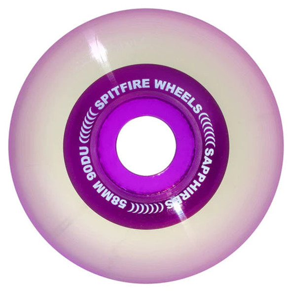 SPITFIRE 90D SAPPHIRES CLEAR/ PURPLE 58MM