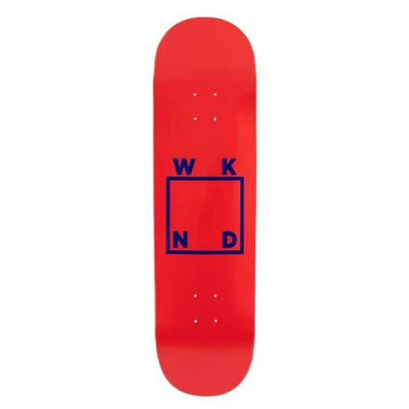 WKND LOGO DECK (RED/BLUE) - (8.375)