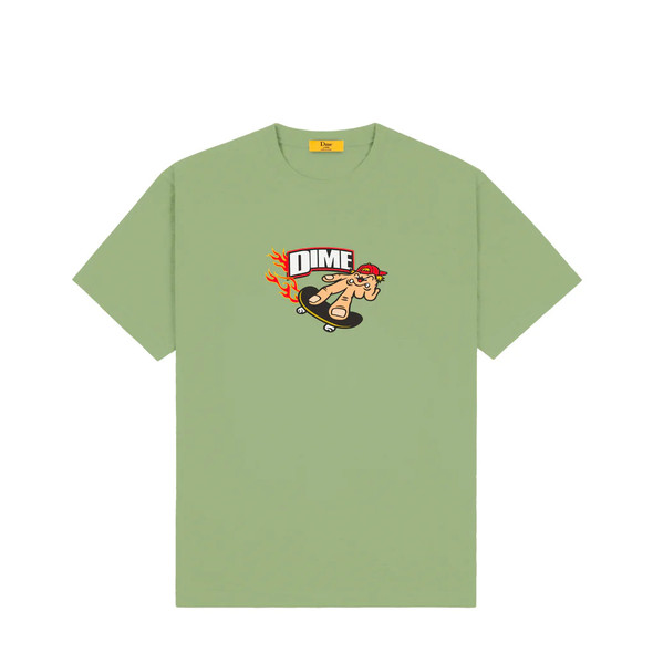 DIME DECKER T-SHIRT - (MOSS)