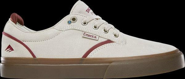 EMERICA SKATE SHOP DAY DICKSON - (WHITE/RED/GUM)