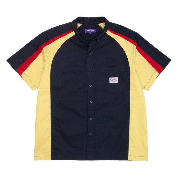 FUCKING AWESOME FA FACTORY TEAM SHIRT - NAVY/RED/YELLOW