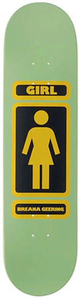 GIRL GEERING 93 TIL DECK 8.38 IN-(GREEN/YELLOW)