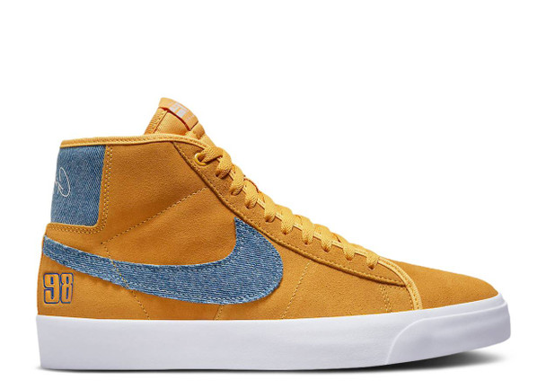 NIKE SB BLAZER MID GT - GOLD/GAME ROYAL