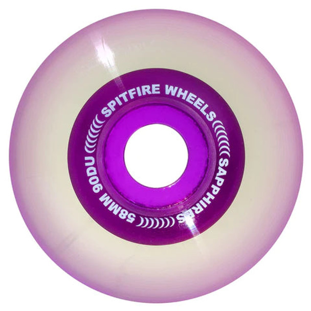 SPITFIRE 90D SAPPHIRES CLEAR/ PURPLE 58MM