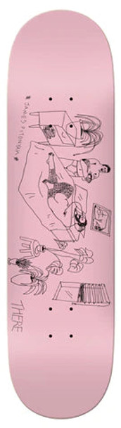 THERE JAMES APARTMENT SKATEBOARD DECK - 8.3