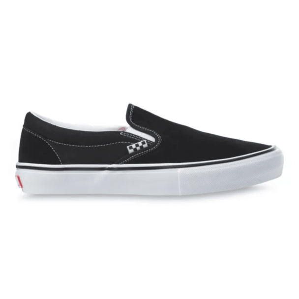 VANS SKATE SLIP ON - (BLACK/WHITE)