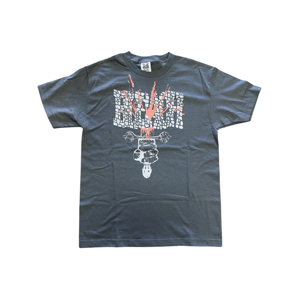 BLEACH U.S.A KNIFE TEE - PEPPER GREY