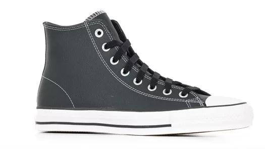 CONVERSE CONS CTAS PRO HI LEATHER -(BLACK/WHITE/BLACK)