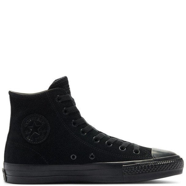 CONVERSE CONS CTAS PRO HI SKATE SHOES - BLACK/BLACK/BLACK