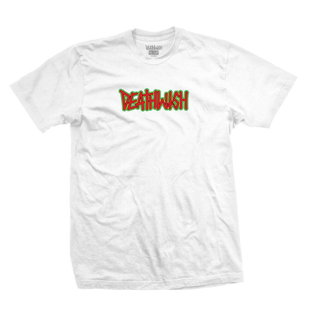 DEATHWISH DEATHSPRAY BRAINS TEE - WHITE