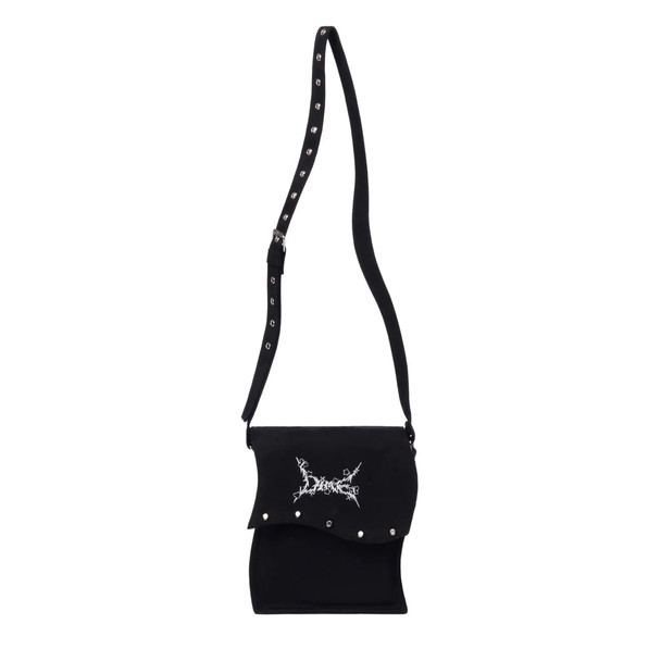 DIME HEADBANGER MESSENGER BAG - BLACK