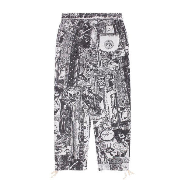 FUCKING AWESOME FA COWUBUNGA PANTS - BLACK (ALL OVER PRINT)