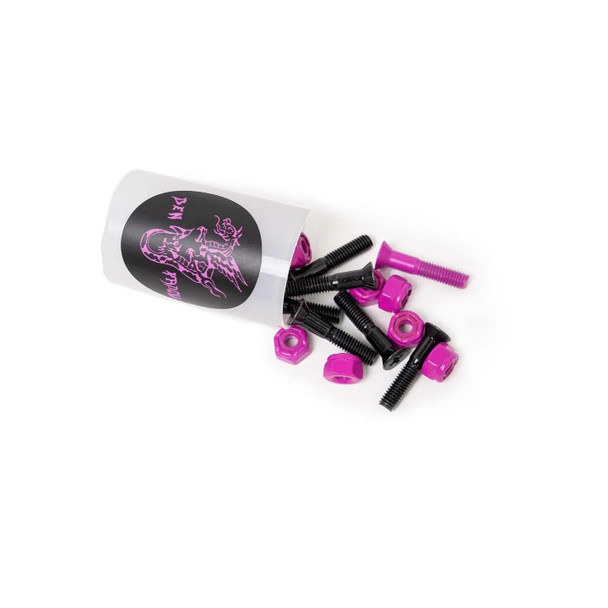 HARDIES BEN KADOW PRO BOLTS - BLACK/PINK
