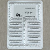BQ Carbide Burs - FG 34 - FG Shank - 008 Diameter - 10 Count