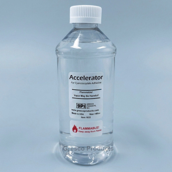 Accelerator for Cyanoacrylate Adhesive - 16 oz Bottle