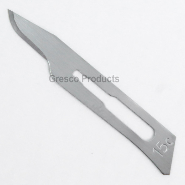 Surgical Blades - Stainless Steel - #15C - 100 Count