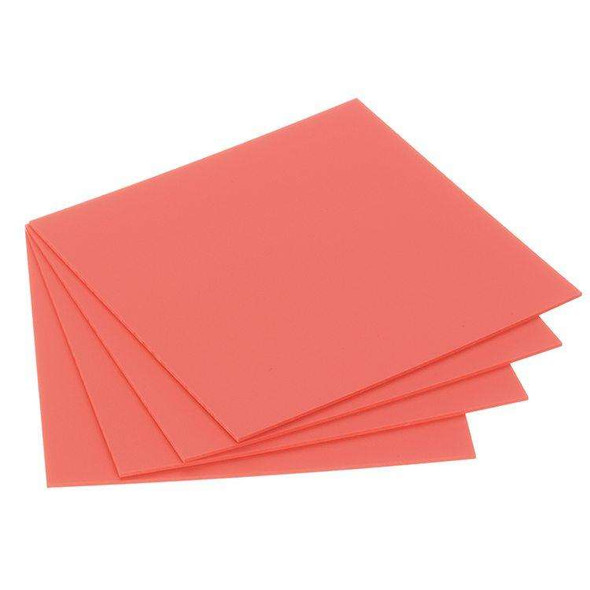 Keystone Pro-Form .080" 2.0mm Dental Lab Base Plate Material Pink - 25 Count