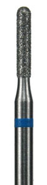 GP Plated Diamond - HP Shank - Medium - Rounded Cylinder - 018 Diameter