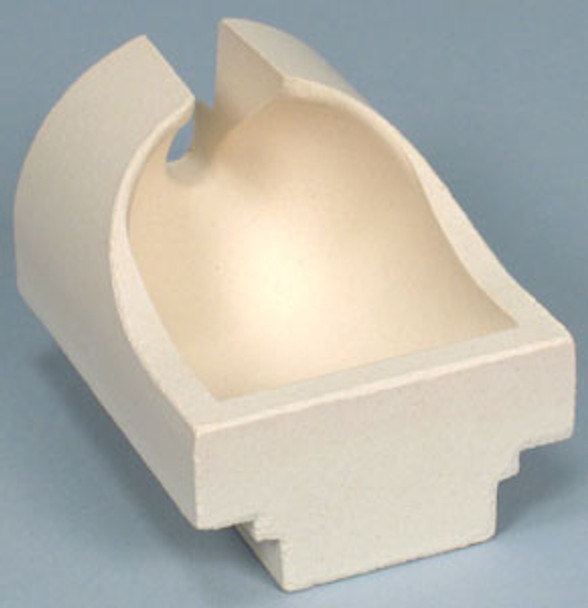 Silica Casting Crucible - Slotted