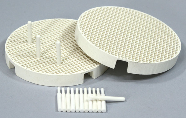 Honeycomb Sagger Trays with Ceramic Pins