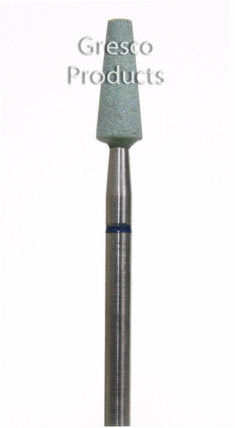 Diamond Stone for Zirconia - Medium Grit - Tapered Barrel - HP Shank - 043 Diameter
