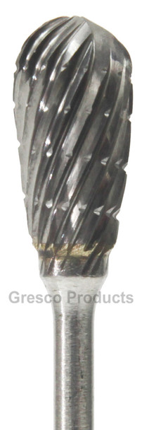 Dental Lab Carbide Bur 53A - HP Shank - Pear - 066 Diameter