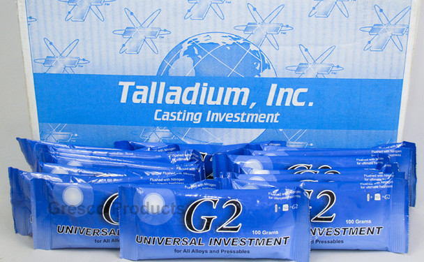 Talladium Galaxy 2 Universal Casting Pressing Investment - 100 x 100g Powder Only