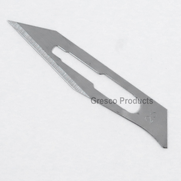 Surgical Blades - Stainless Steel - #25 - 100 Count