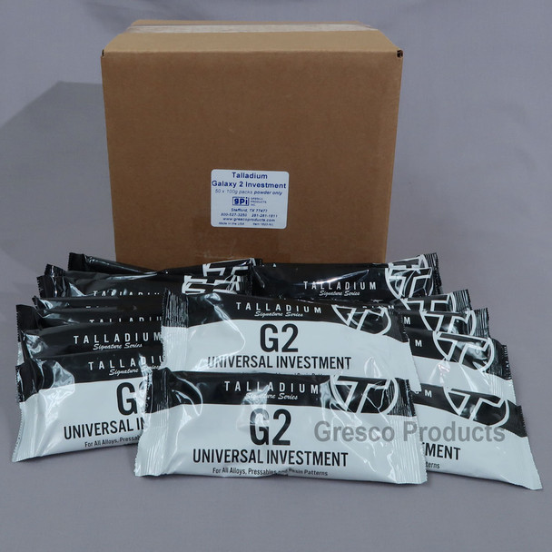 Talladium Galaxy 2 Universal Casting Pressing Investment - 50 x 100g Powder Only