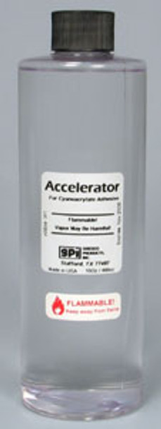 Accelerator for Cyanoacrylate Adhesive - 16 oz Bottle