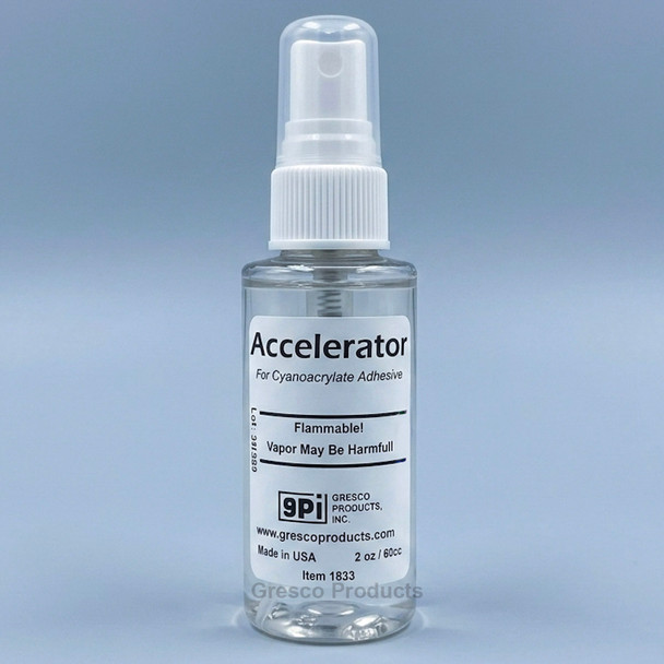 Accelerator for Cyanoacrylate Adhesive - 2 oz Bottle