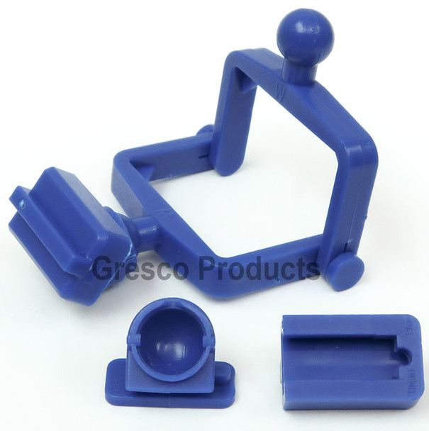 Articulators 3d - ABS Hard Plastic - Slotted - Blue - 100 Count